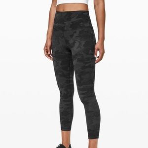 Lululemon Align leggings, size 6, camo